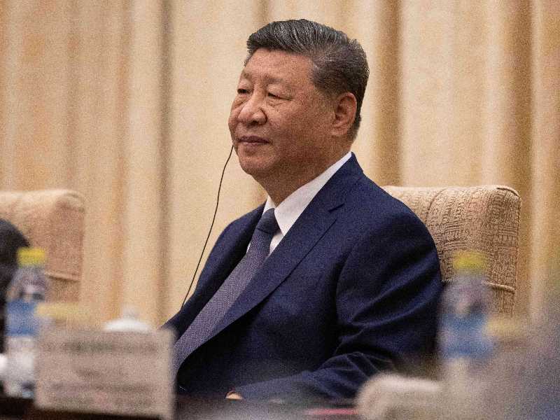 Il presidente cinese Xi Jinping. Foto LaPresse