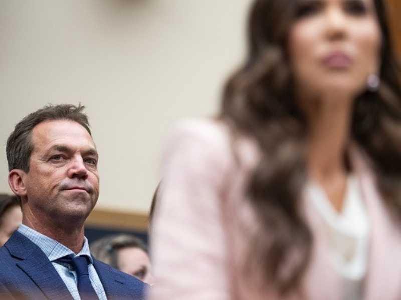 Bryon Noem, marito della ex segretaria alla sicurezza interna americana Kristi Noem (GettyImages)