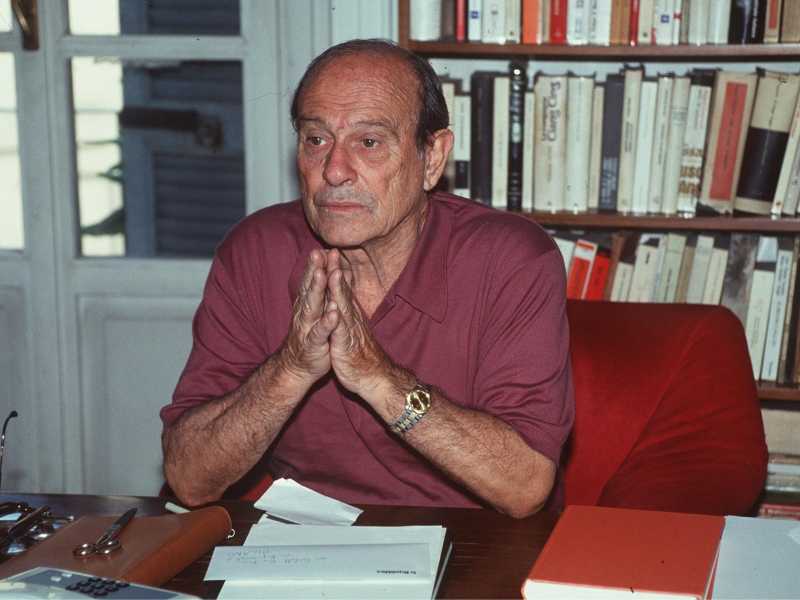 Giorgio Bocca, foto Olycom