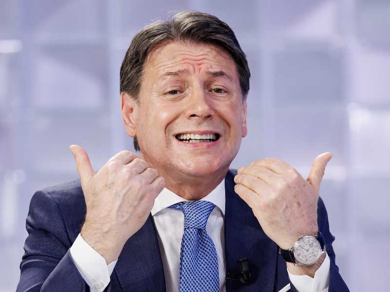 Giuseppe Conte - foto LaPresse