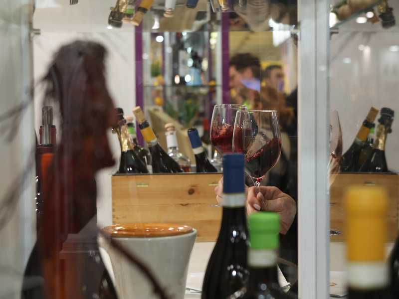 CCIAA Irpinia Sannio al 57° Vinitaly, Verona 6 aprile 2025.ANSA/RICCARDO BORTOLOTTI NPK