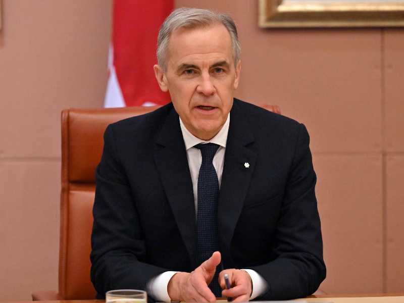 Il primo ministro canadese Mark Carney. Foto Ansa