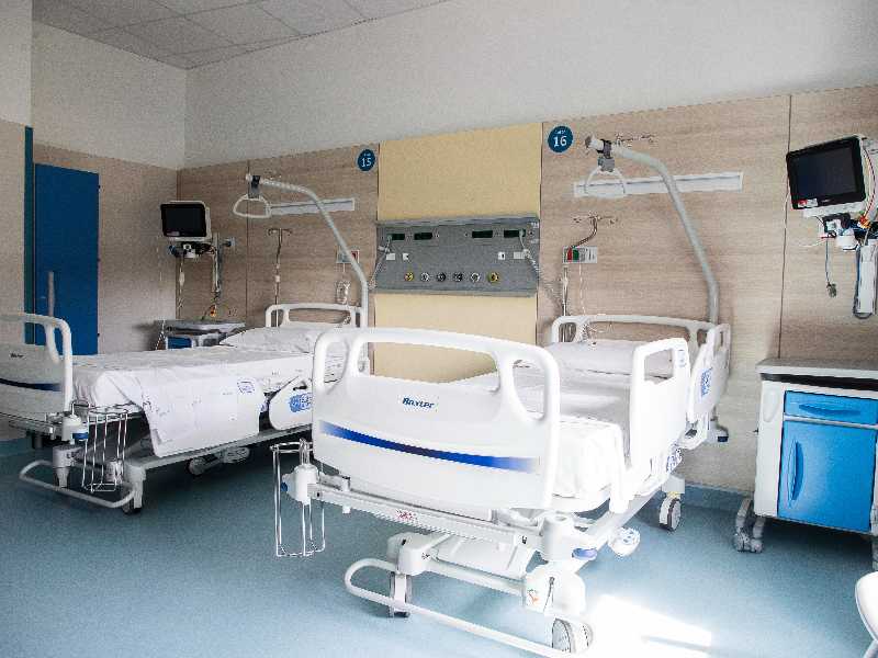 nuovo reparto chirurgia dell’Ospedale San Paolo a Milano (foto di Marco Ottico per LaPresse)
