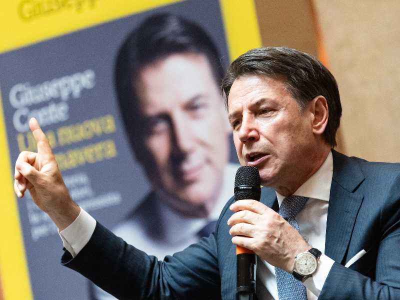 Giuseppe Conte – foto LaPresse