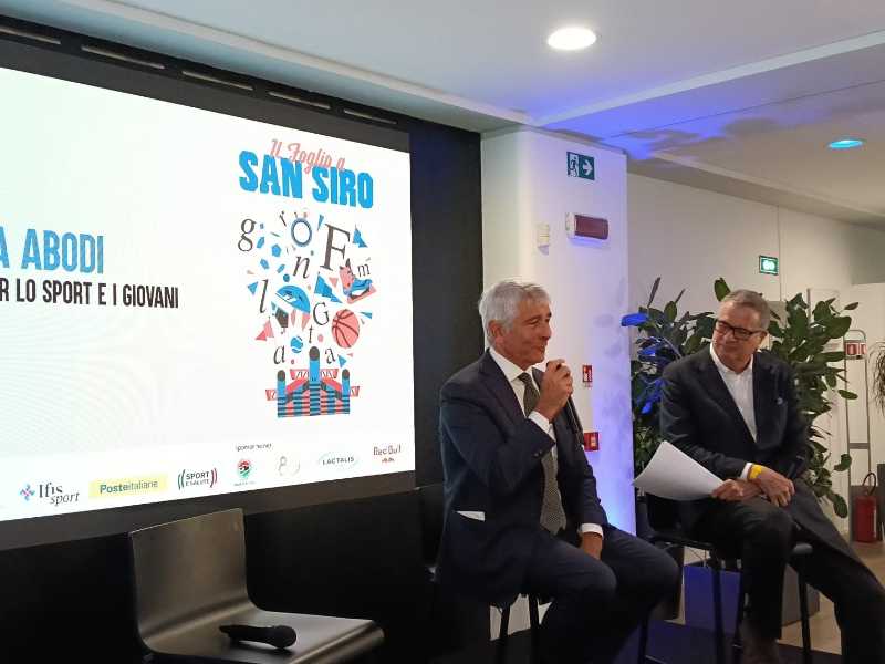 Il ministro per lo Sport e i giovani, Andrea Abodi