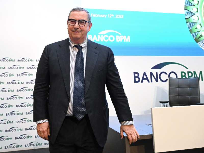 Giuseppe Castagna, ceo di Banco Bpm (foto ANSA/DANIEL DAL ZENNARO)