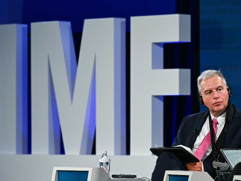 Alfred Kammer capo del Dipartimento europeo del Fondo monetario internazionale (foto EPA/ANNABELLE GORDON)