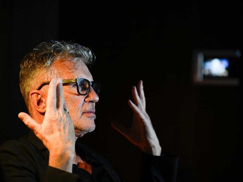 Lo scrittore americano Michael Cunningham (foto i Horacio Villalobos per Corbis via Getty Images)
