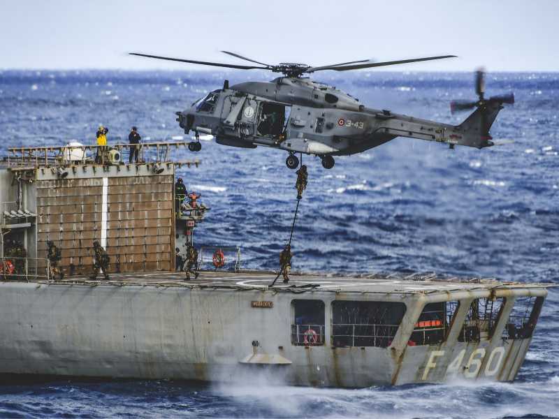 Un'operazione della missione Irini
