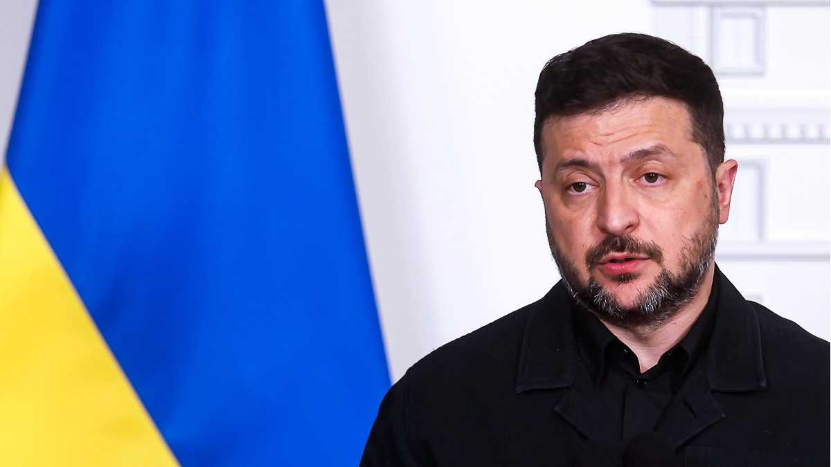 Immagine di Zelensky traccia la via per la pace duratura, la Russia fa sempre muro