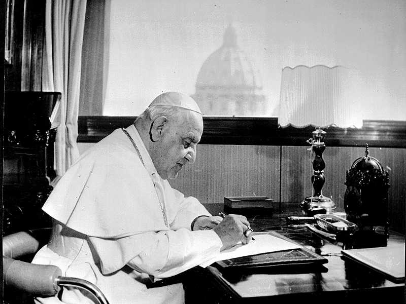 Papa Giovanni XXIII. Foto Ansa