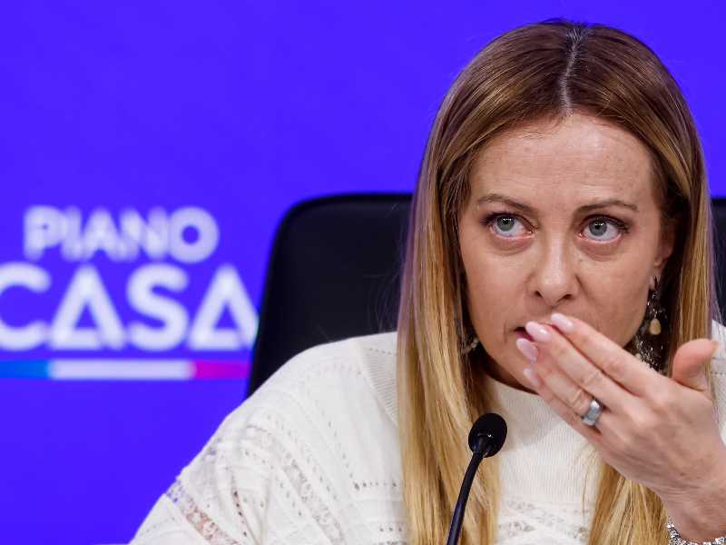 Giorgia Meloni (foto Ansa)