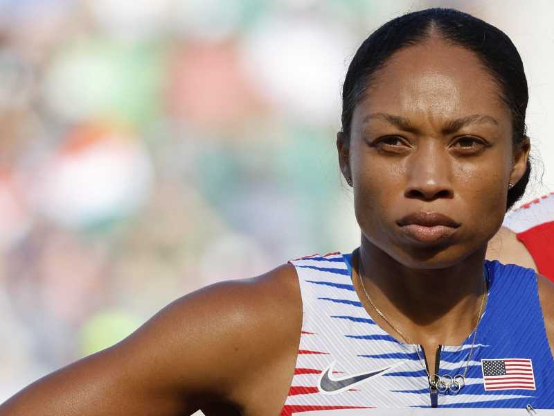 Allyson Felix (foto Epa, via Ansa)