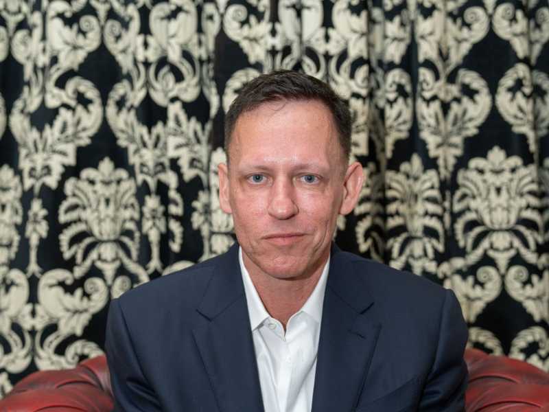 Peter Thiel (foto Getty Images)