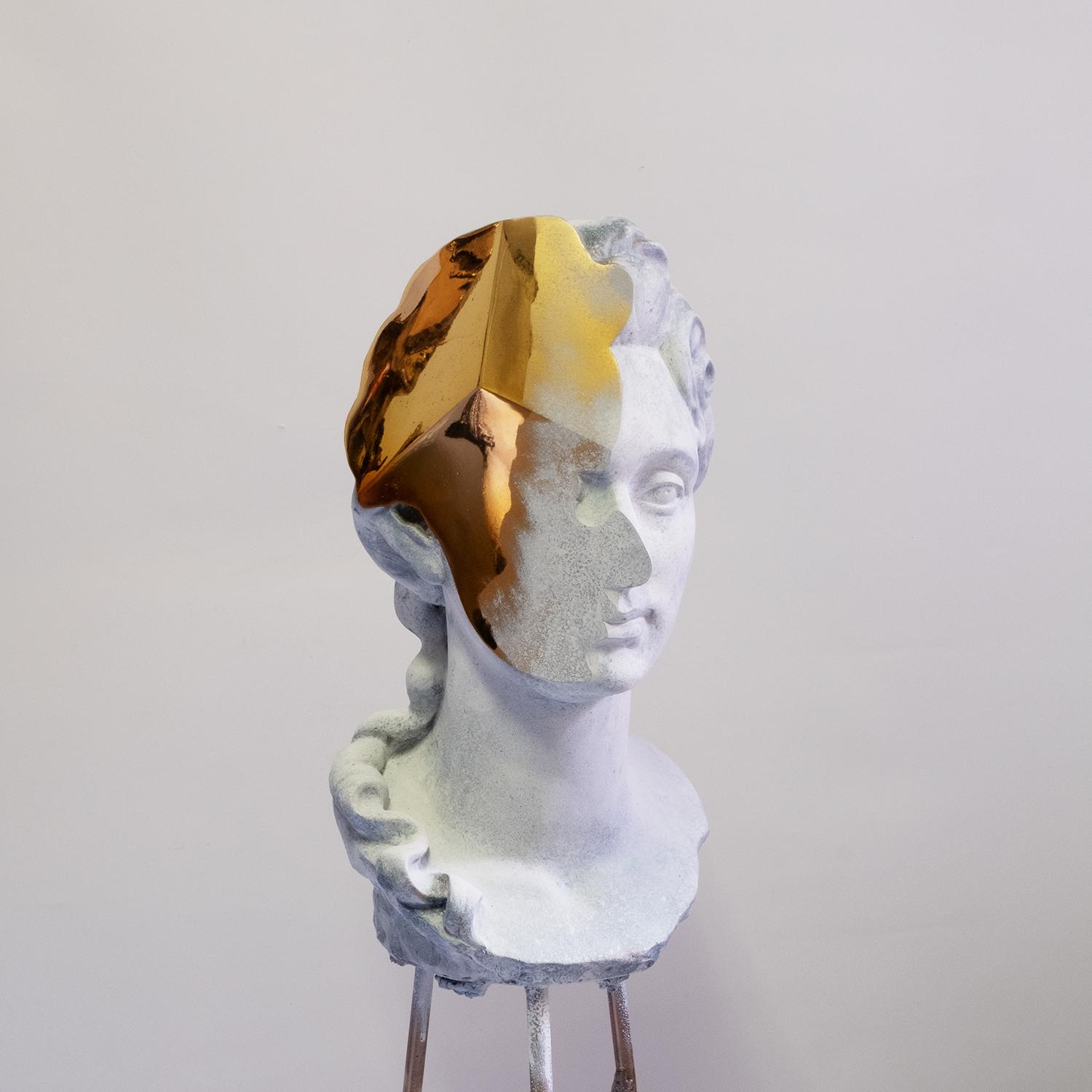 Anna Maria Luisa de’ Medici, 30x33x48(h)cm, Bronze, 2022, Private Collection