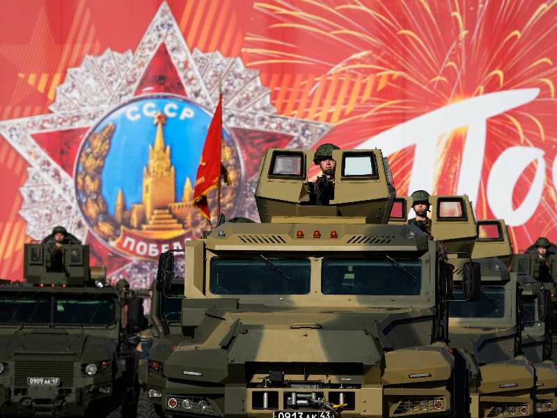 Russia, prove generali per la parata del 9 maggio 2024 (LaPresse)