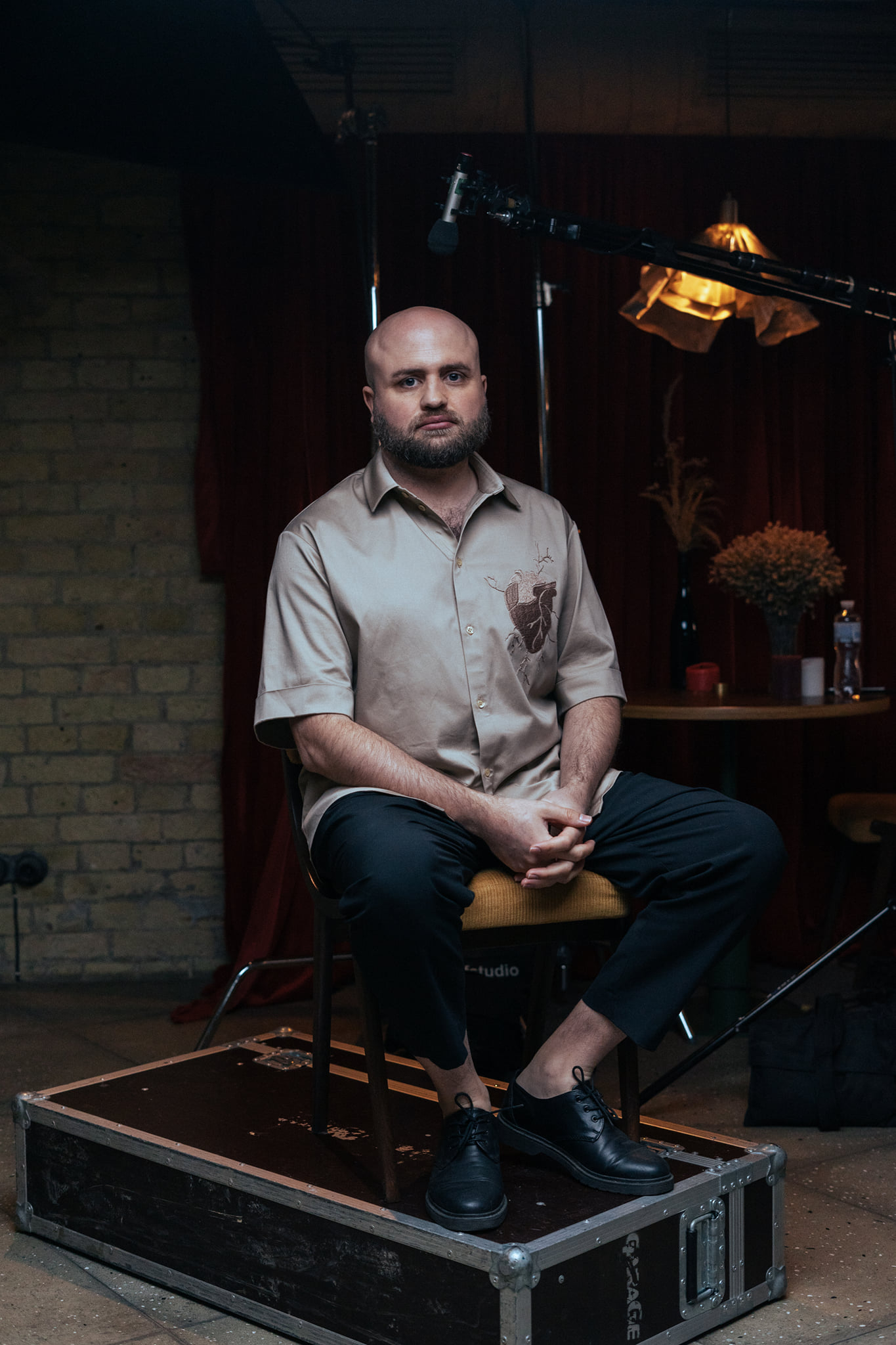Leonid Marushchak, co-curatore del Padiglione ucraino. Foto: Roman Dovgan