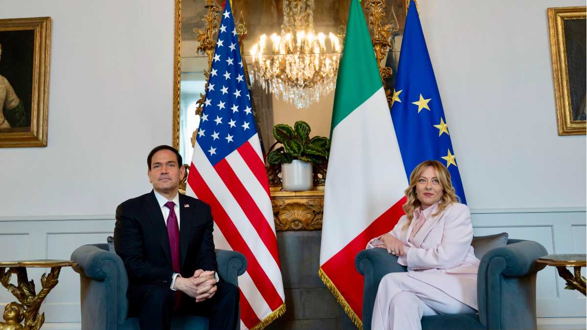 Immagine di Meloni vede Rubio: “Confronto franco”. Restano le distanze con Trump