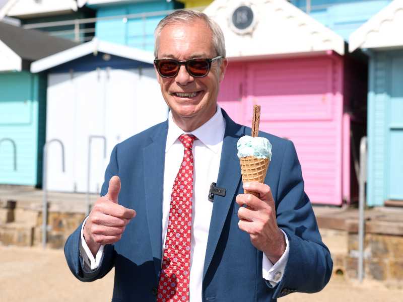 Nigel Farage (foto LaPresse)