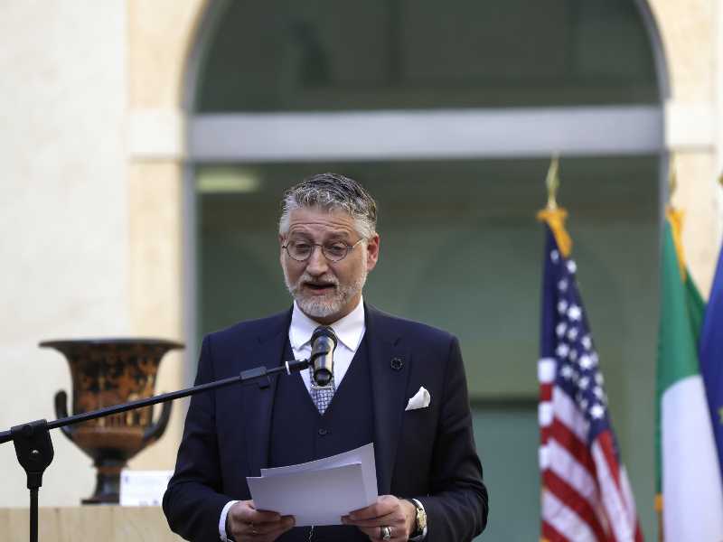 Alessandro Giuli, ministro della Cultura, LaPresse
