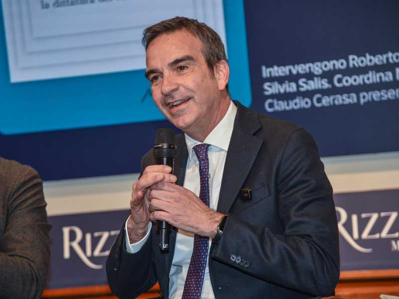 Il presidente della Calabria Roberto Occhiuto (foto Ansa)