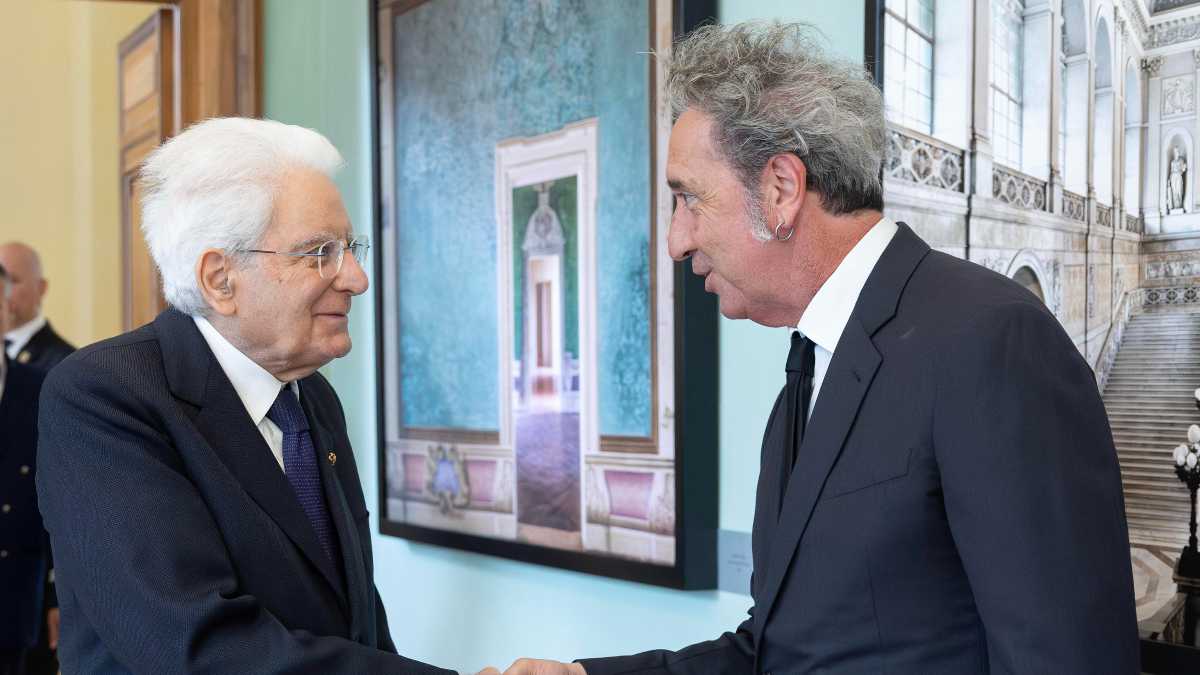 Immagine di Sorrentino da Mattarella auspica un mondo di soli artisti. Pagato da chi non lo è