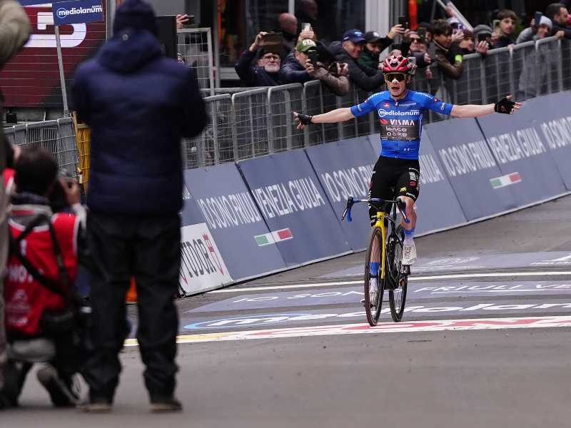 La seconda prova del Giro di Vingegaard