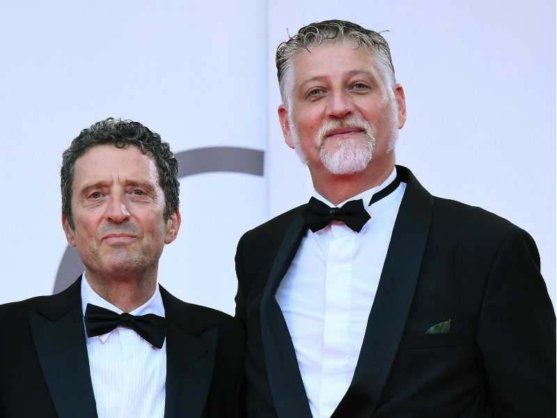 Giuli e Buttafuoco alla Mostra Internazionale d'Arte Cinematografica 2025 - Foto Ansa