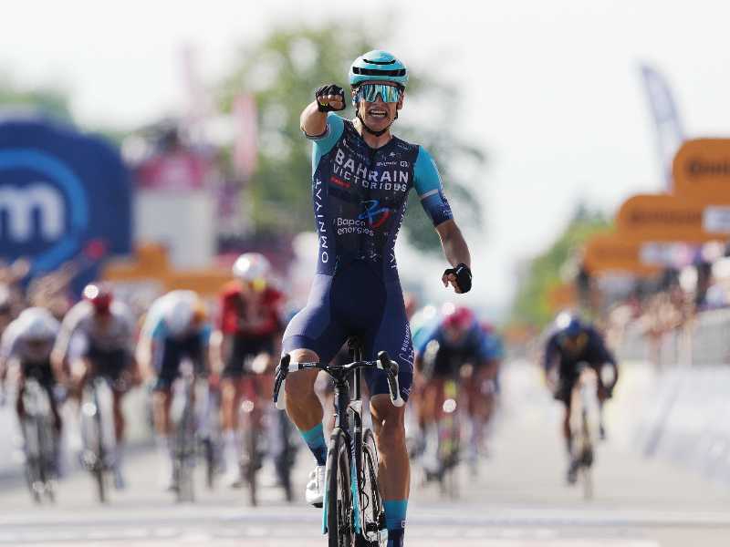 Alec Segaert ha vinto la 12esima tappa del Giro d'Italia 2026 (foto LaPresse)