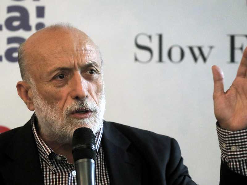 Carlo Petrini (Ansa)