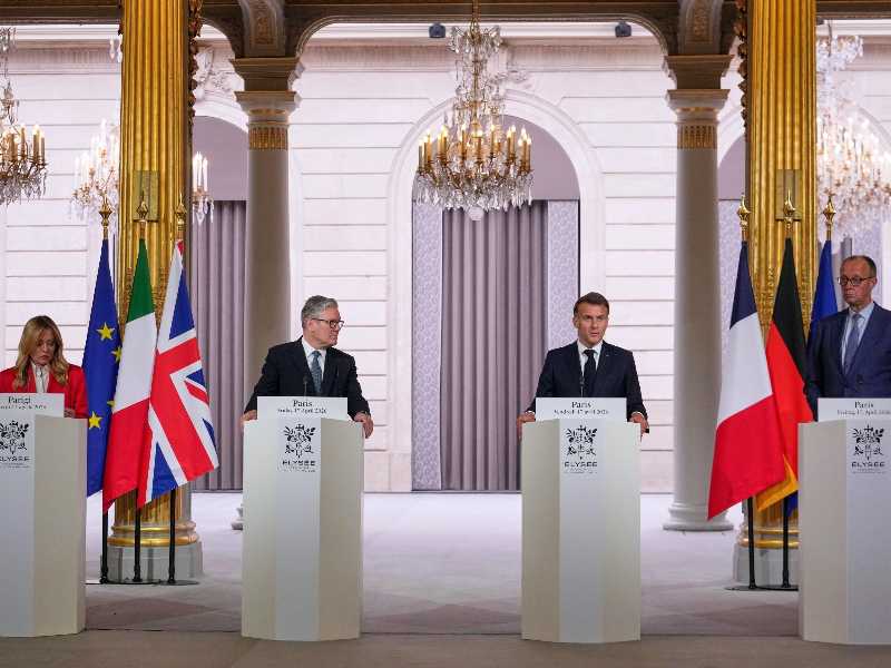 Italia, Regno Unito, Francia e Germania contro Israele: "Fermare gli insediamenti illegali in Cisgiordania"