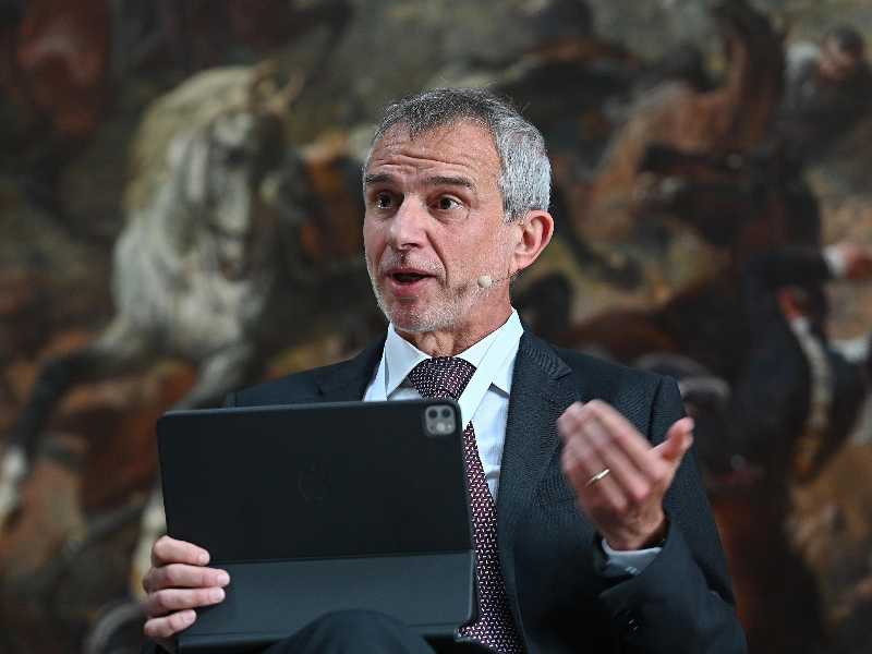 Fabiano Schivardi, professore di economia alla Luiss (foto Ansa)