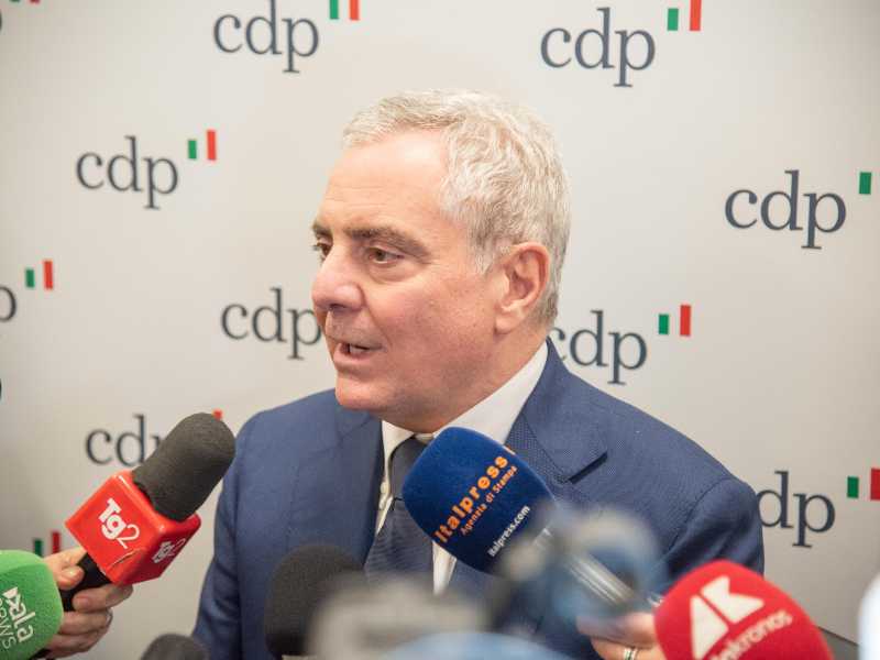 Dario Scannapieco, ad Cassa Depositi e Prestiti (foto Ansa)