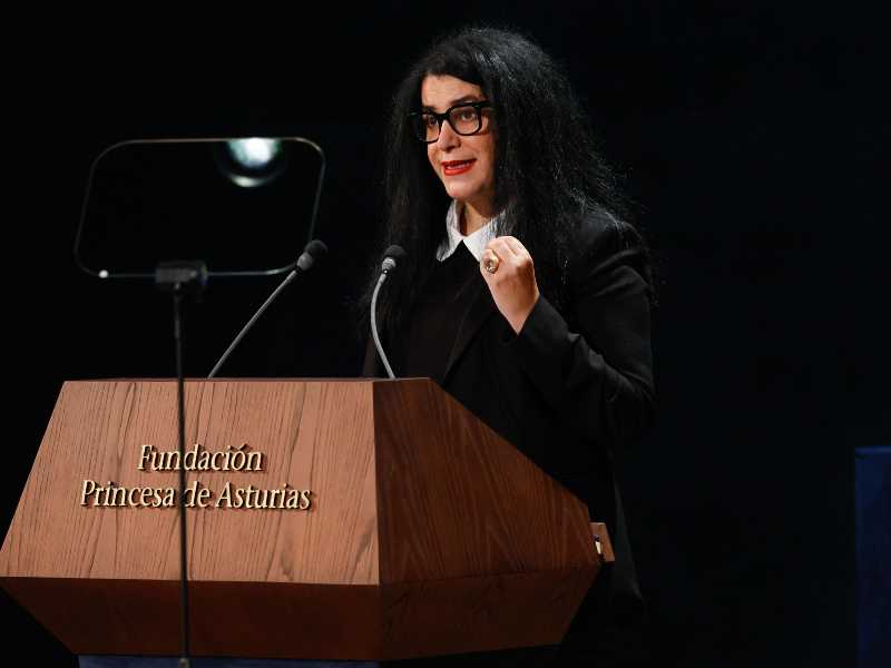 Marjane Satrapi (foto Ansa)