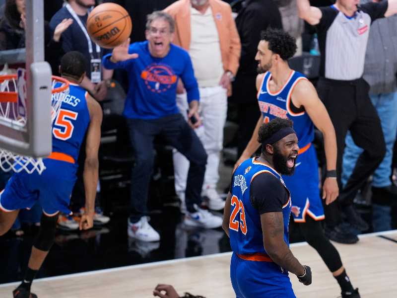 La febbre per i Knicks ha trasformato anche New York