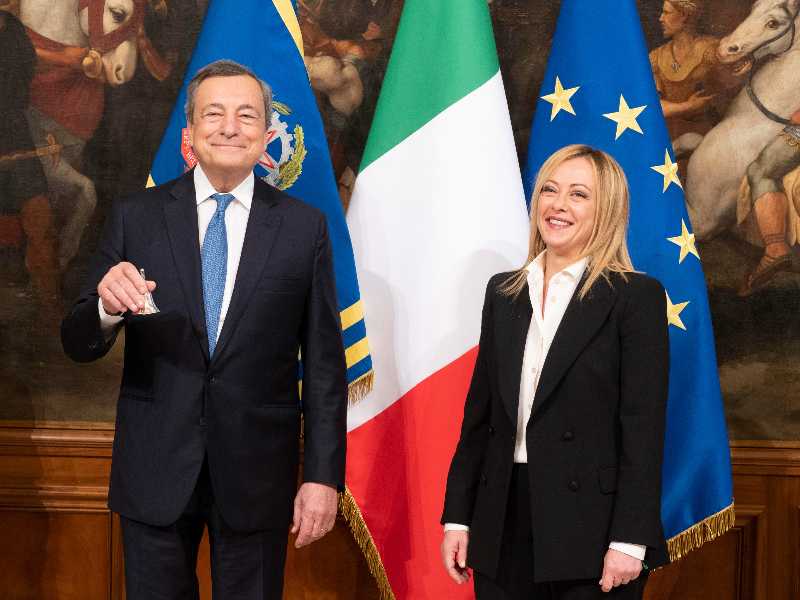 Meloni pensa a Draghi come inviato Ue. Crosetto: “Perché no?”