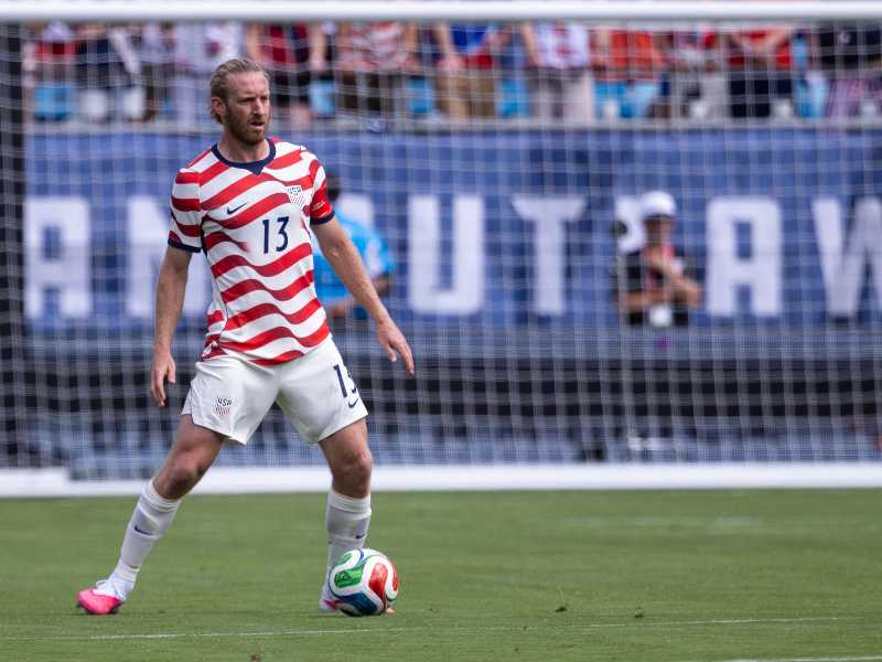 Il capitano della Nazionale americana, Tim Ream (foto Ap, via LaPresse)