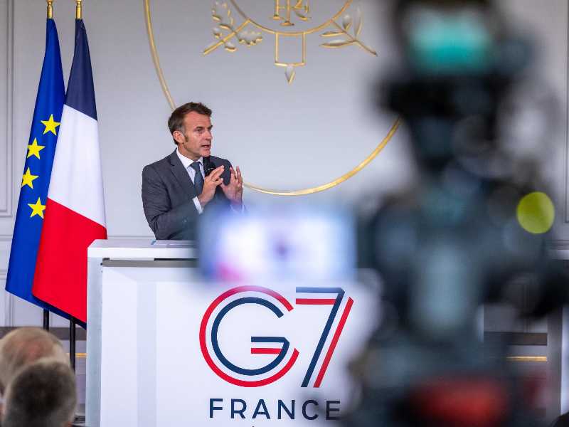 Macron prepara un G7 a misura di Eliseo, da Hormuz all’Ucraina