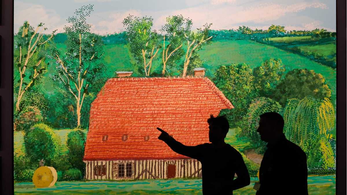 Immagine di David Hockney: l'ultimo artista moderno, alla costante ricerca della luce