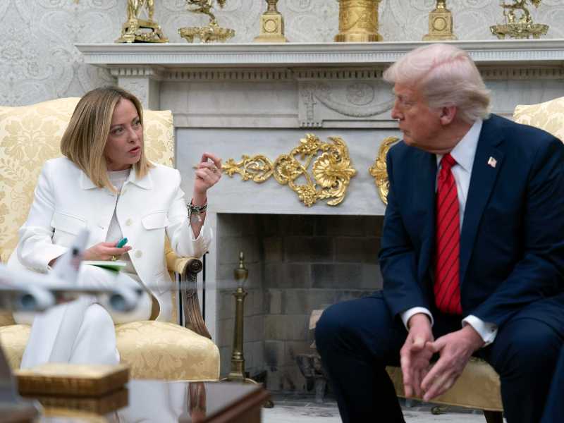 Meloni e Trump. Al G7 di Evian nuove prove di disgelo