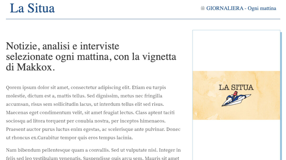 Immagine di La Situa